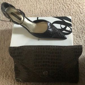 Heels n Clutch to match